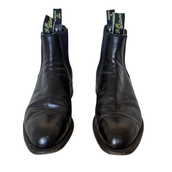 R.M. Williams Comfort Craftsman Chelsea Boots Black Leather 8.5E main image 5
